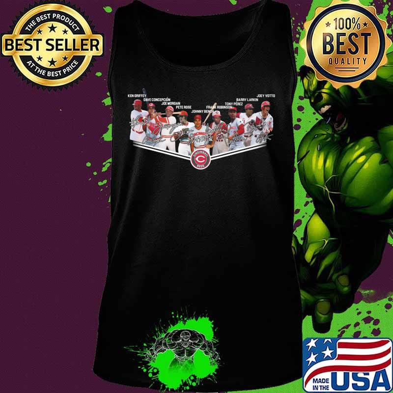 The cincinnati reds baseball players signatures s Tank top The cincinnati reds baseball players signatures s Tank top