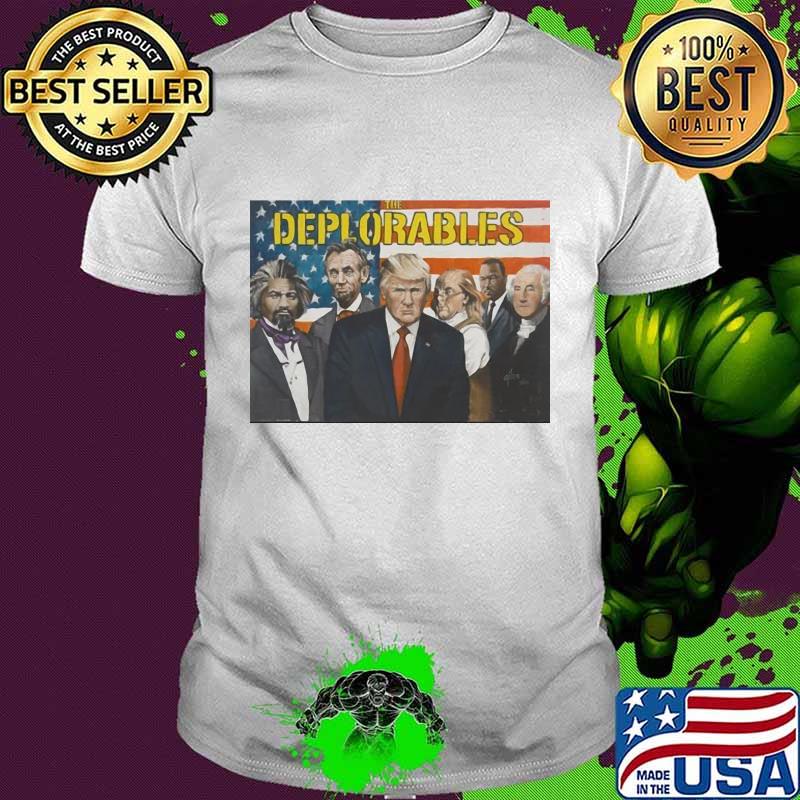 The Deplorables American Flag shirt
