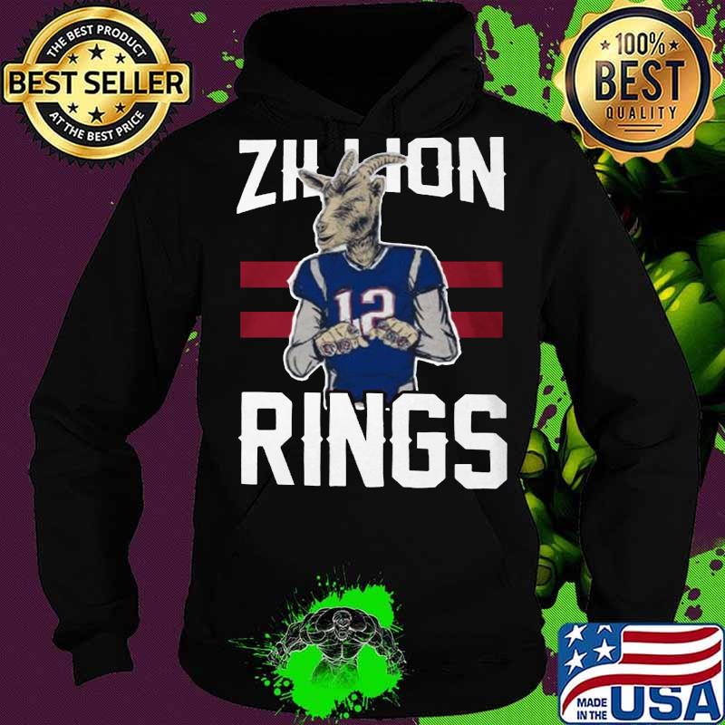 The goat 12 zillion rings football s Hoodie The goat 12 zillion rings football s Hoodie