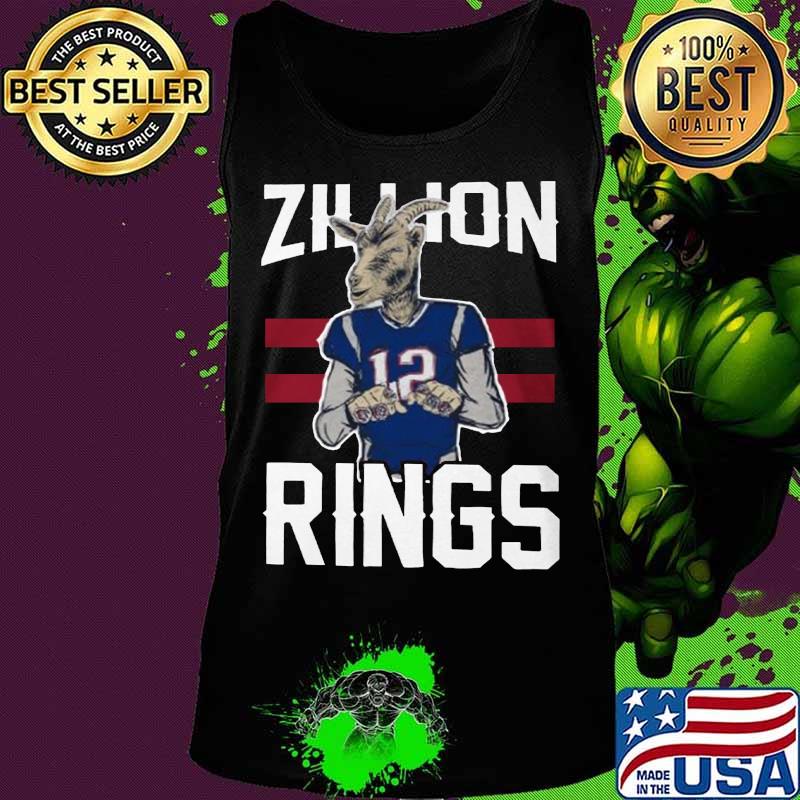 The goat 12 zillion rings football s Tank top The goat 12 zillion rings football s Tank top