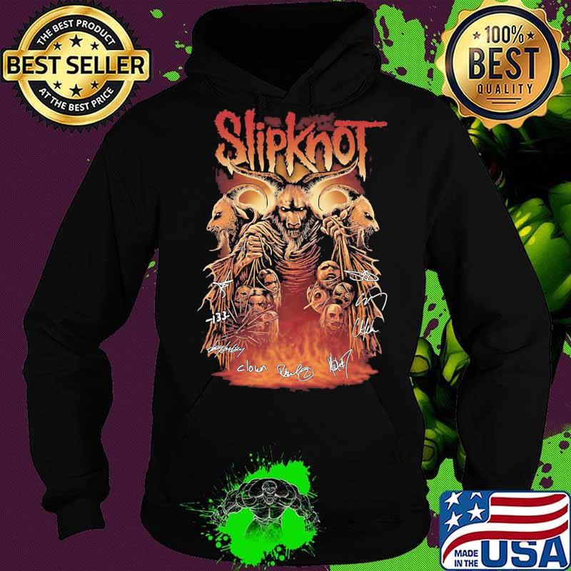 The goat slipknot band members signatures s Hoodie The goat slipknot band members signatures s Hoodie