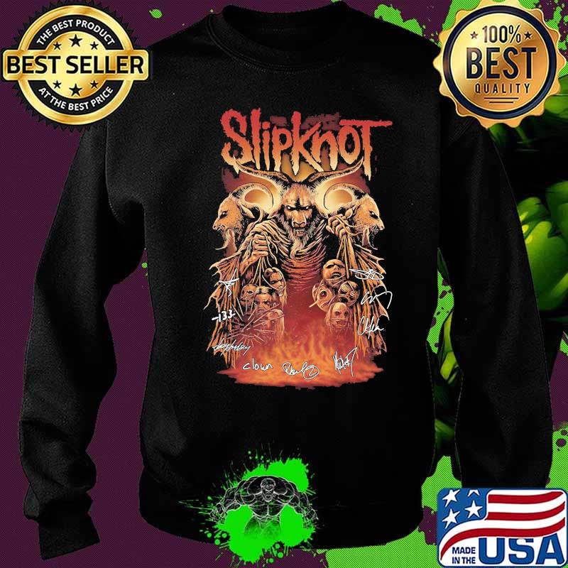 The goat slipknot band members signatures s Sweater The goat slipknot band members signatures s Sweater