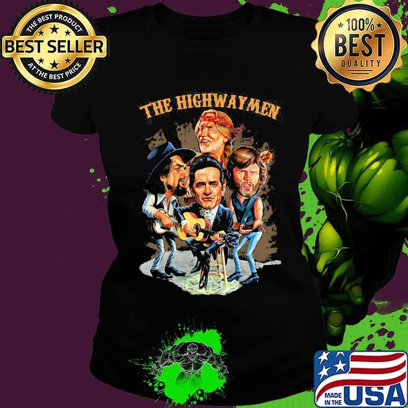 The highwaymen band members art s Ladies tee The highwaymen band members art s Ladies tee