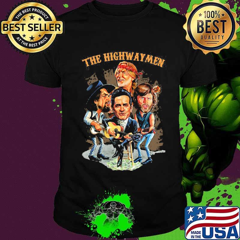 The highwaymen band members art shirt
