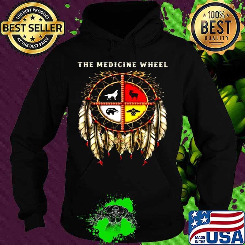The medicine wheel animals native s Hoodie The medicine wheel animals native s Hoodie