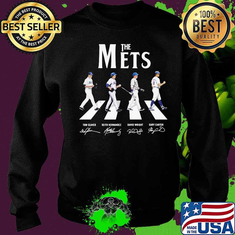The new york mets baseball abbey road signatures s Sweater The new york mets baseball abbey road signatures s Sweater