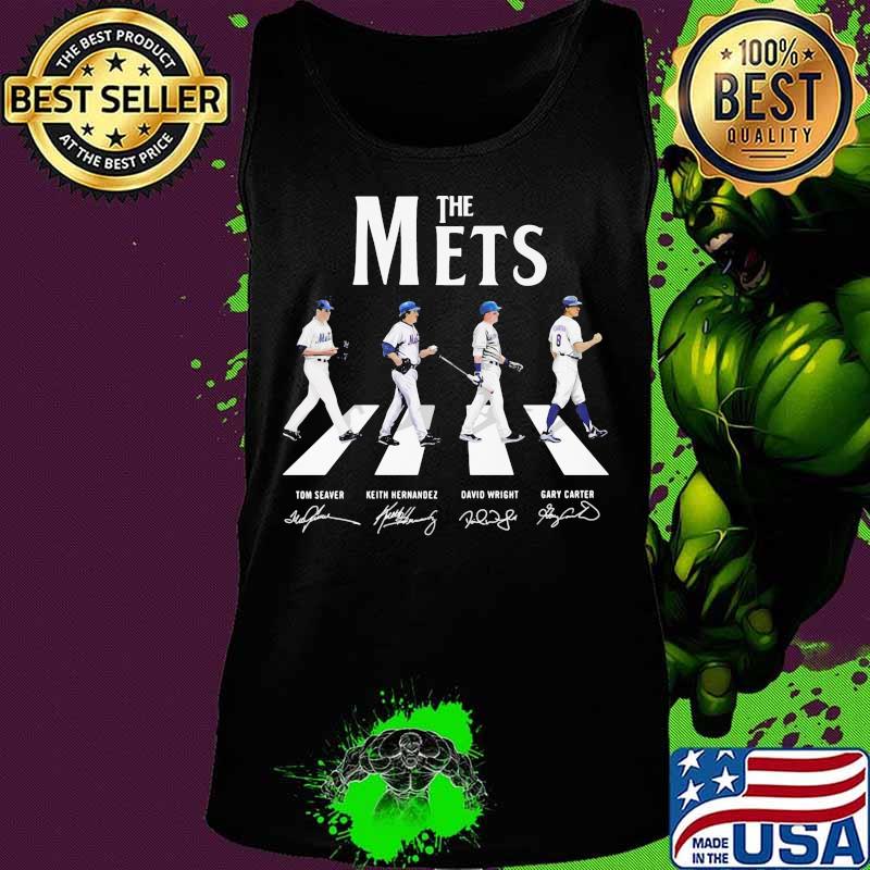 The new york mets baseball abbey road signatures s Tank top The new york mets baseball abbey road signatures s Tank top