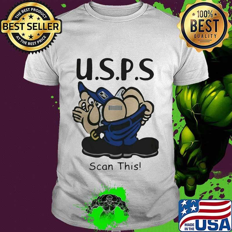 The postman united states postal service scan this shirt