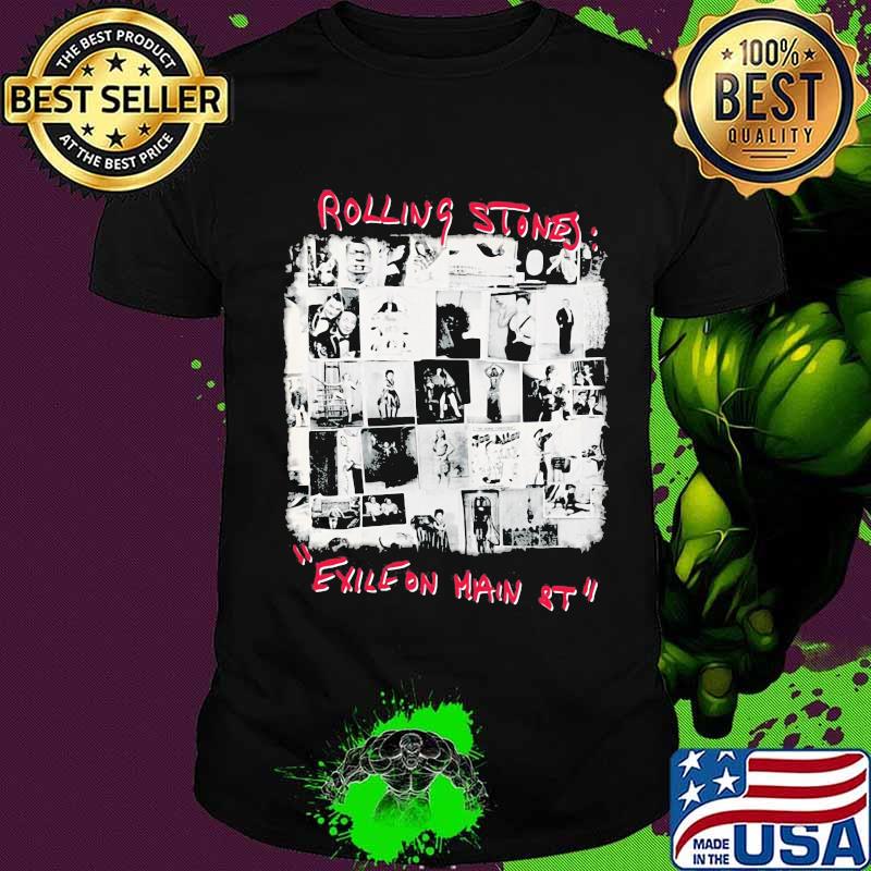 The rolling stones band exile on main st shirt