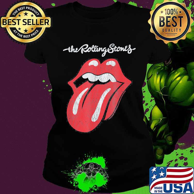 The rolling stones band logo s Ladies tee The rolling stones band logo s Ladies tee