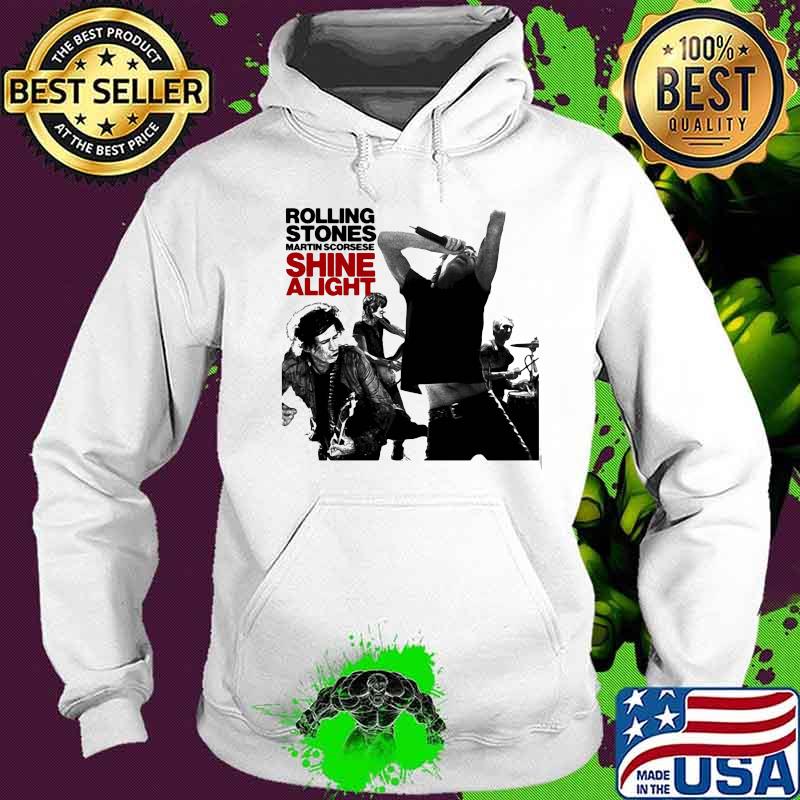The rolling stones band martin scorsese shine alight s Hoodie The rolling stones band martin scorsese shine alight s Hoodie