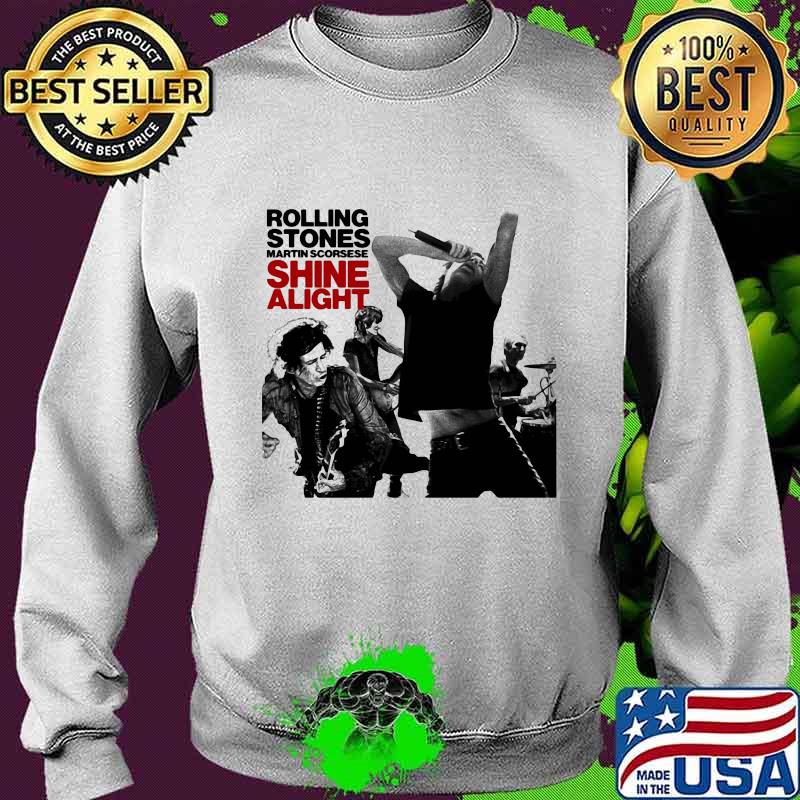 The rolling stones band martin scorsese shine alight s Sweater The rolling stones band martin scorsese shine alight s Sweater