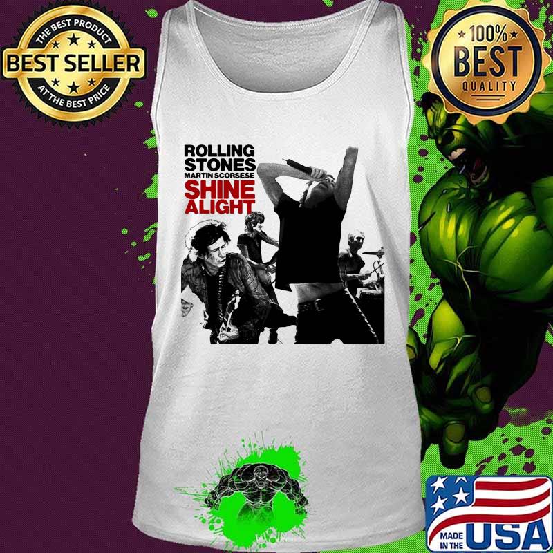 The rolling stones band martin scorsese shine alight s Tank top The rolling stones band martin scorsese shine alight s Tank top