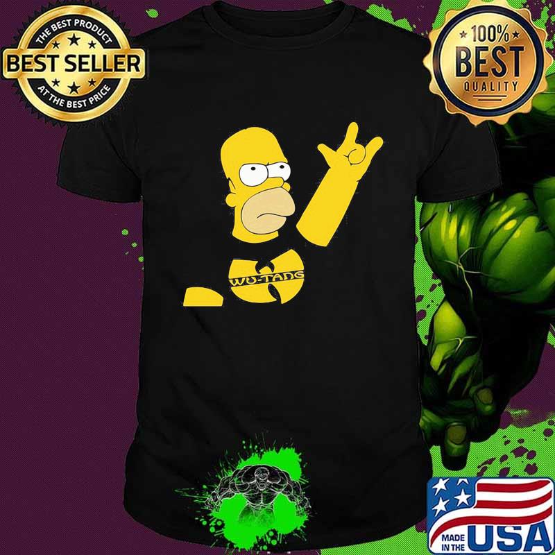 The simpsons wu tang logo shirt