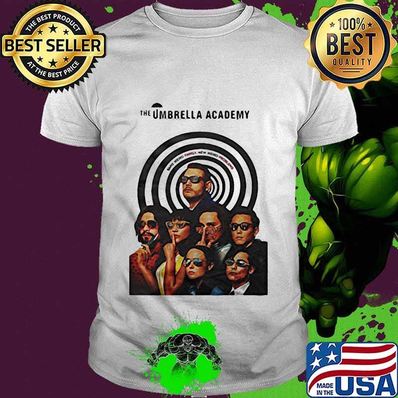 The umbrella academy band members shirt