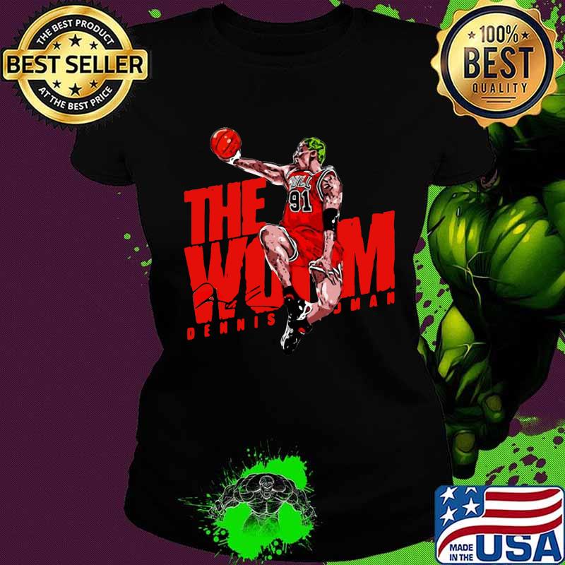 The worm dennis roman 91 chicago bulls basketball signature s Ladies tee The worm dennis roman 91 chicago bulls basketball signature s Ladies tee