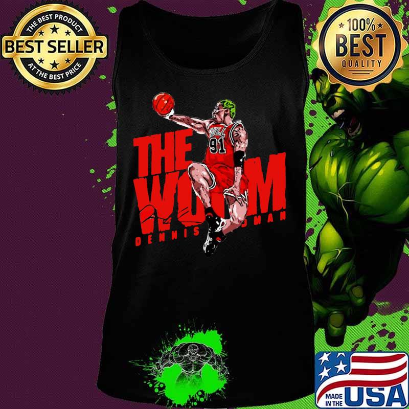 The worm dennis roman 91 chicago bulls basketball signature s Tank top The worm dennis roman 91 chicago bulls basketball signature s Tank top