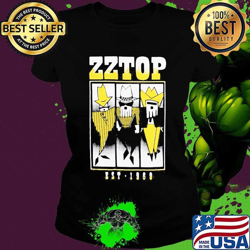 The zz top band members est 1969 s Ladies tee The zz top band members est 1969 s Ladies tee