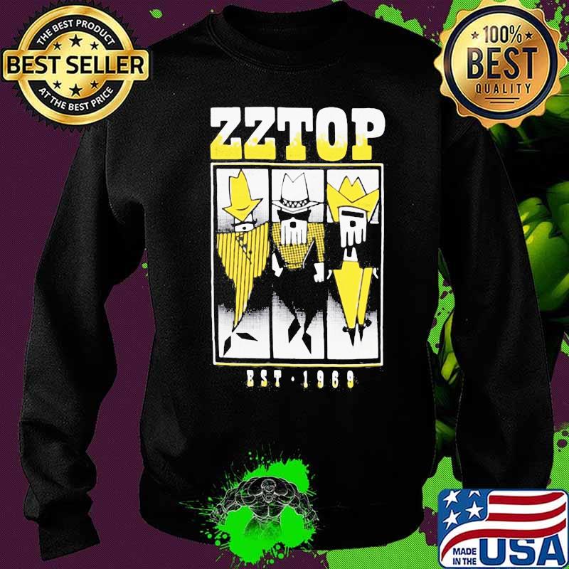 The zz top band members est 1969 s Sweater The zz top band members est 1969 s Sweater