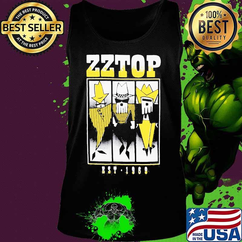 The zz top band members est 1969 s Tank top The zz top band members est 1969 s Tank top