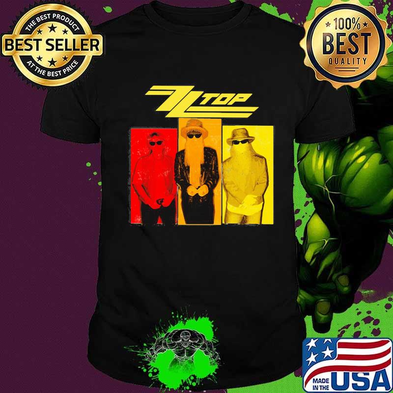 The zz top band members shirt