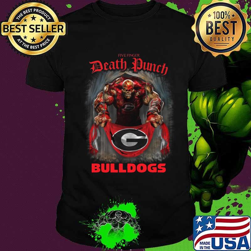 Thor five finger death punch georgia bulldogs shirt