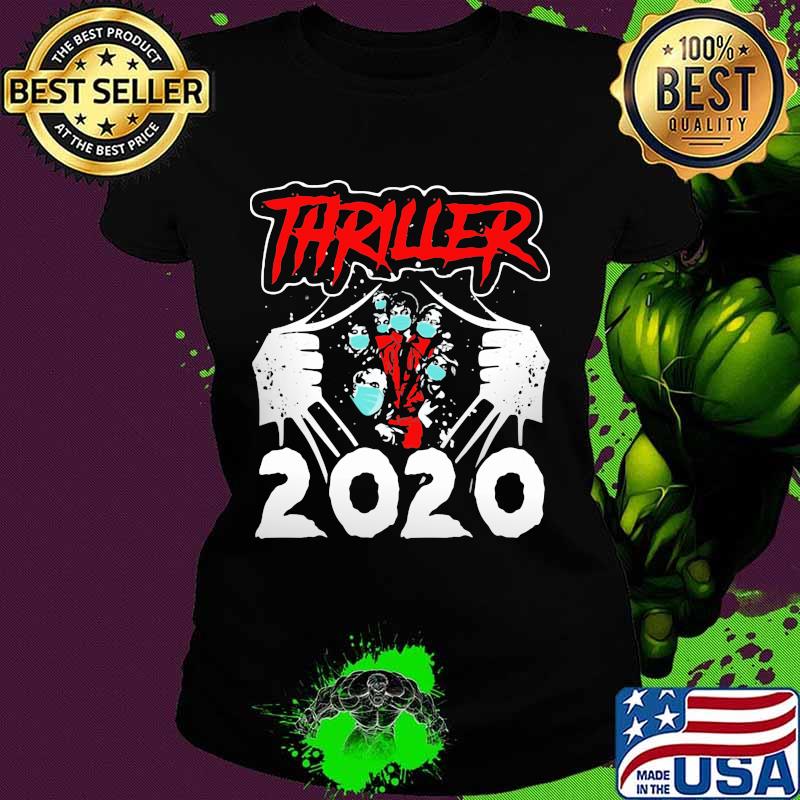 Thriller blood insides michael jackson mask 2020 s Ladies tee Thriller blood insides michael jackson mask 2020 s Ladies tee