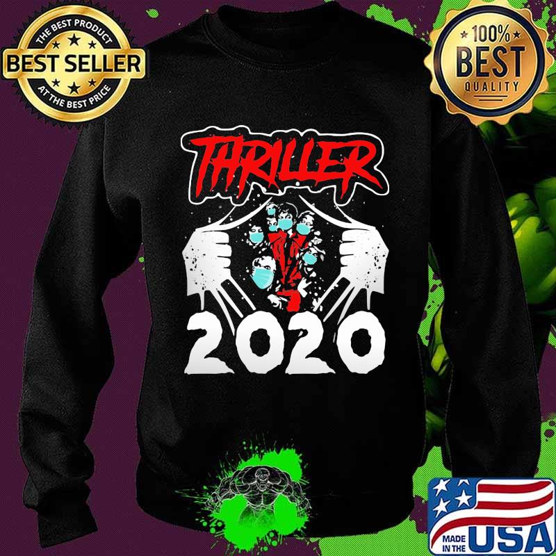 Thriller blood insides michael jackson mask 2020 s Sweater Thriller blood insides michael jackson mask 2020 s Sweater