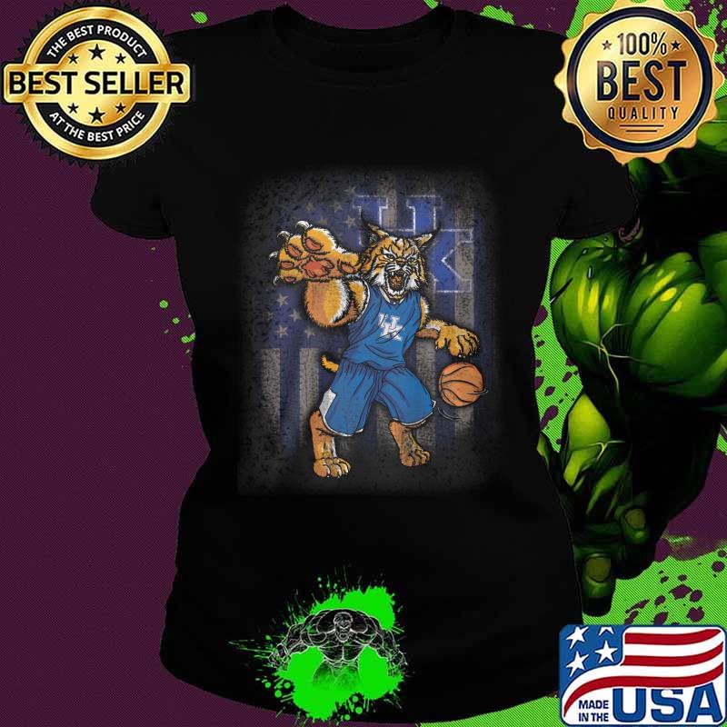Tiger kentucky wildcats american flag independence day s Ladies tee Tiger kentucky wildcats american flag independence day s Ladies tee