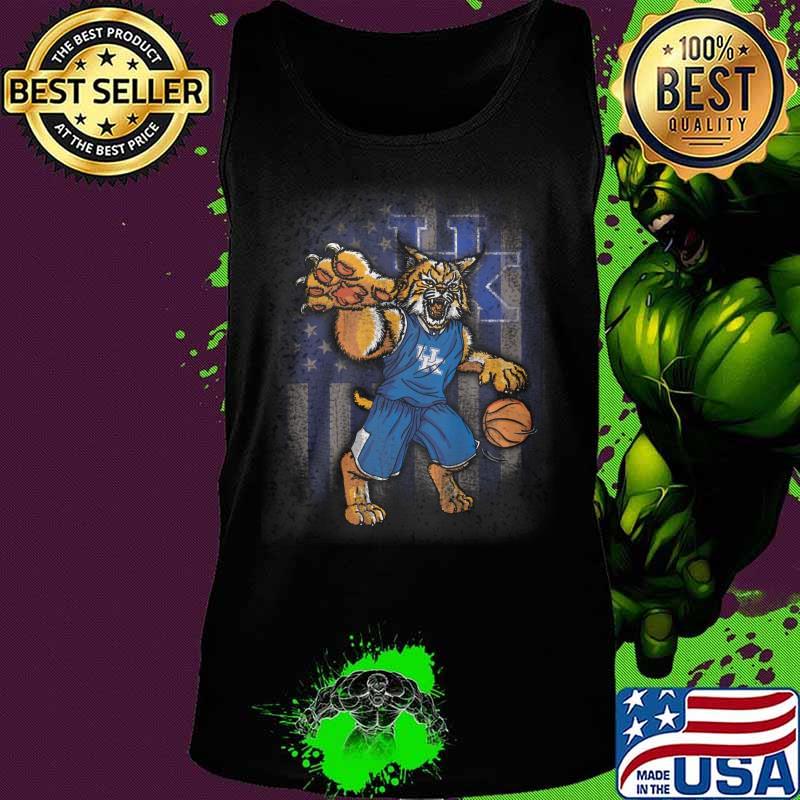 Tiger kentucky wildcats american flag independence day s Tank top Tiger kentucky wildcats american flag independence day s Tank top