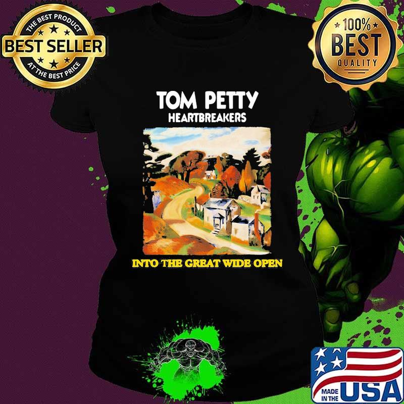 Tom petty and the heartbreakers into the great wide open s Ladies tee Tom petty and the heartbreakers into the great wide open s Ladies tee