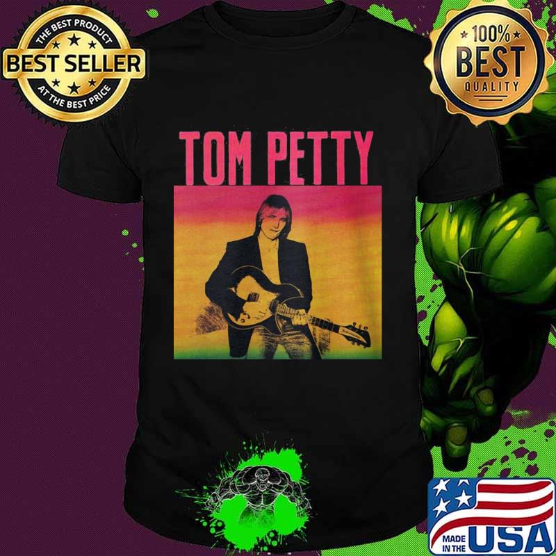 Tom petty playing guitars vintage shirt