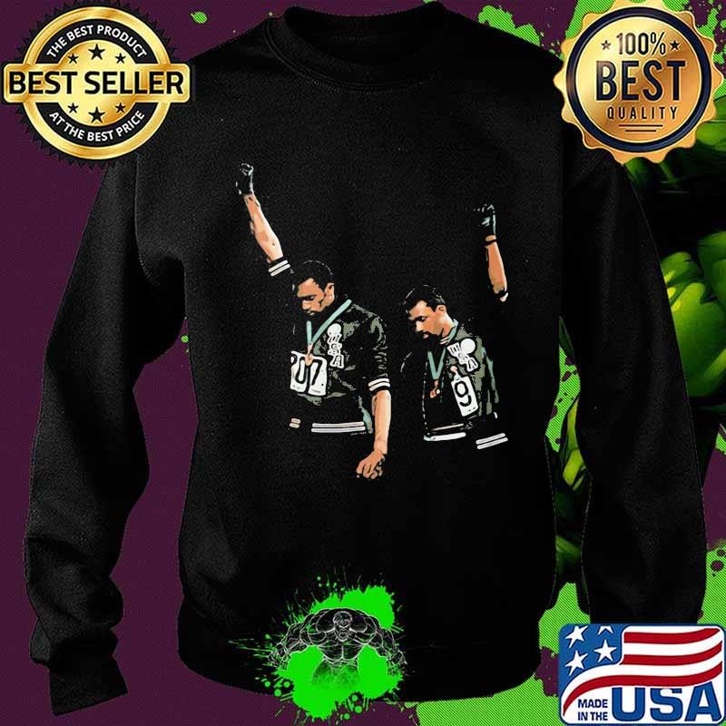 Tommie smith john carlos and the 1968 black power salute s Sweater Tommie smith john carlos and the 1968 black power salute s Sweater