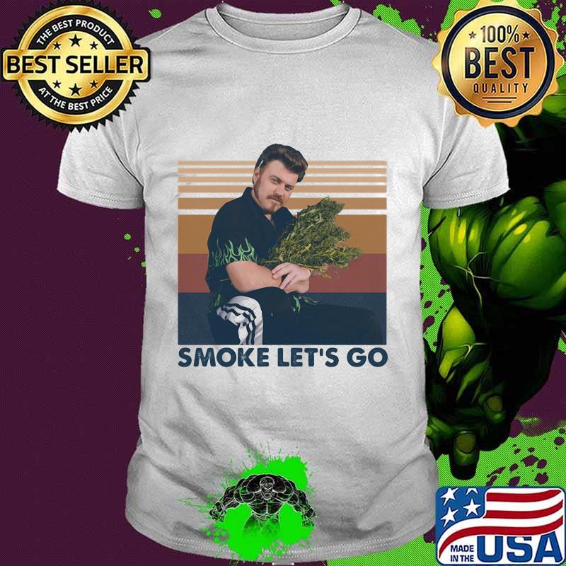 Trailer park boys smoke let's go vintage retro shirt