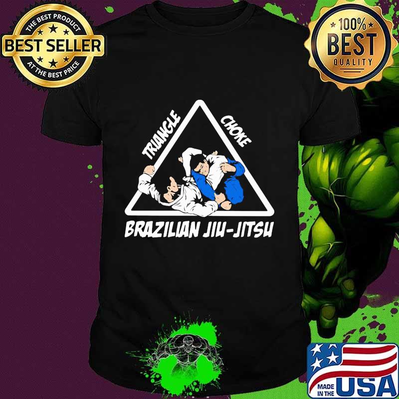 Triangle choke brazilian jiu-jitsu shirt