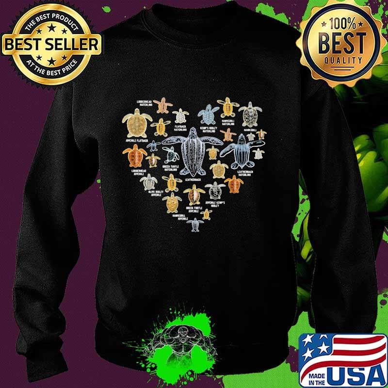 Turtles heart classic s Sweater Turtles heart classic s Sweater
