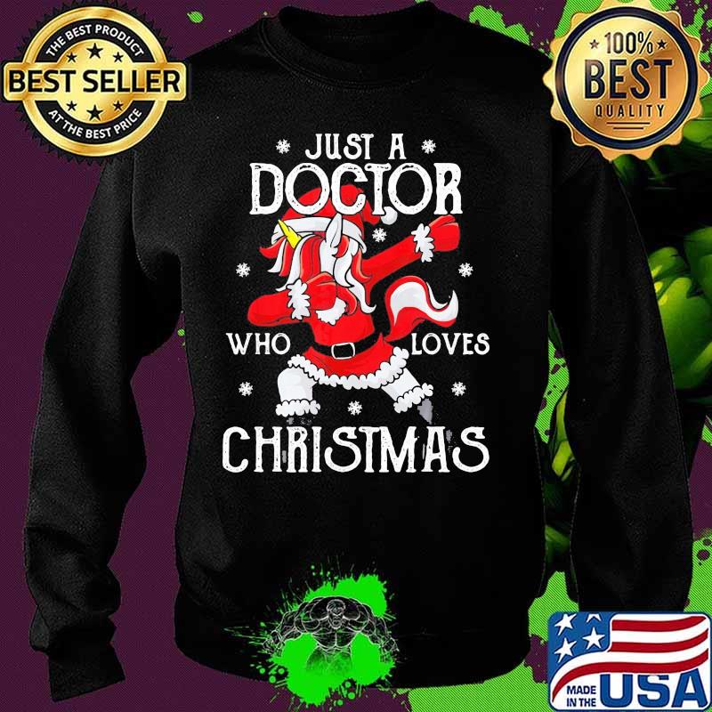 Unicorn santa just a doctor who loves christmas s Sweater Unicorn santa just a doctor who loves christmas s Sweater