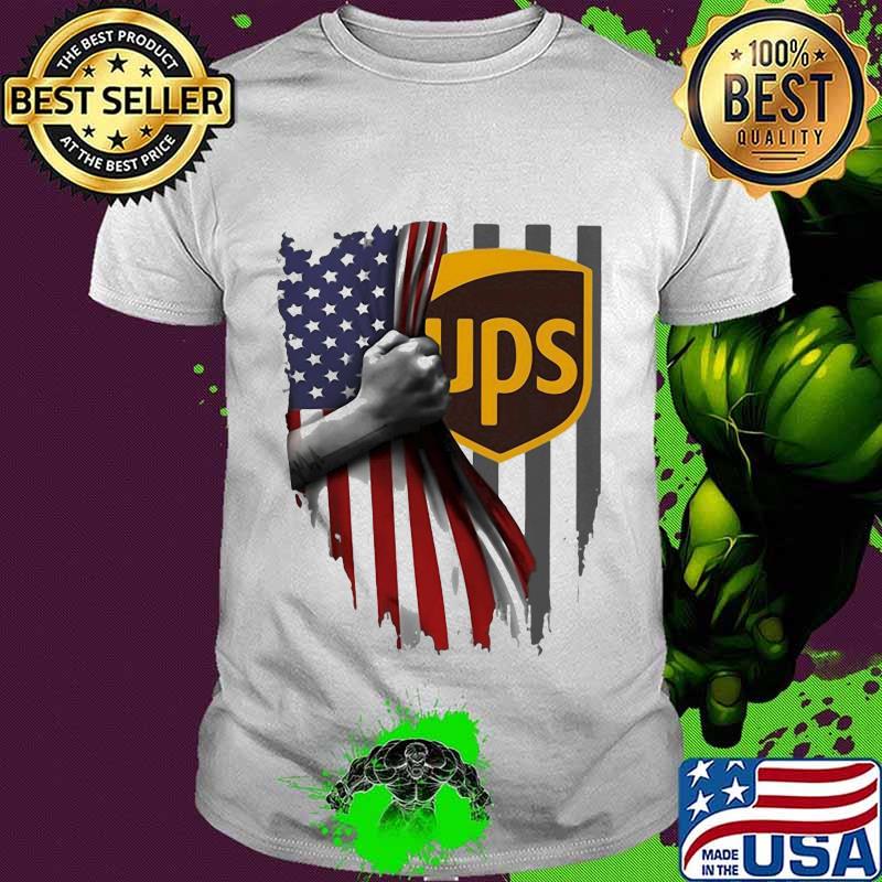 Ups american flag independence day shirt