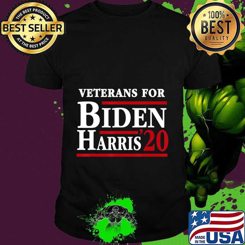 Veterans For Joe Biden Kamala Harris 2020 Election T-Shirt