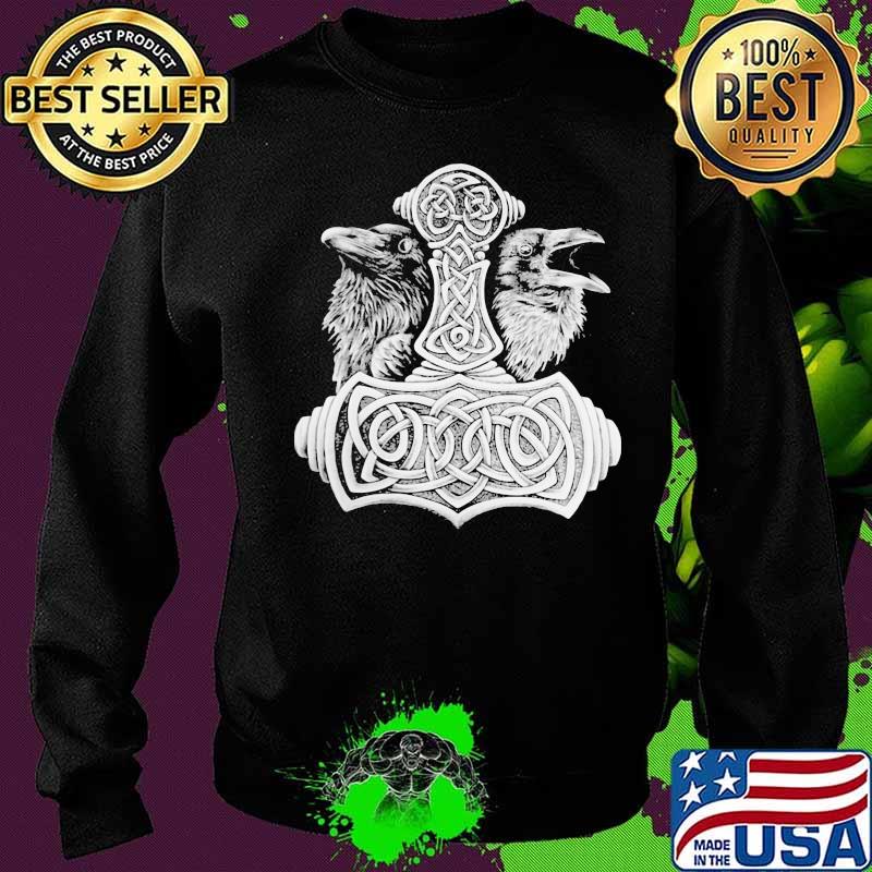 Viking wolf and raven s Sweater Viking wolf and raven s Sweater