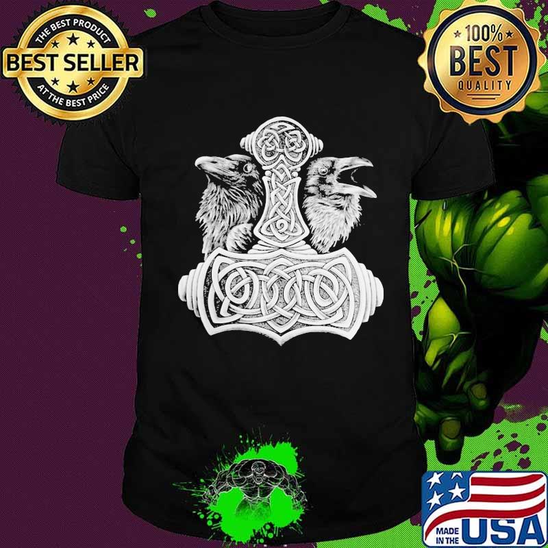 Viking wolf and raven shirt Viking wolf and raven shirt