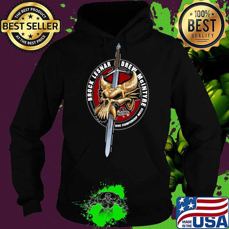 Vikings skull buffalo brock lesnar drew mcintyre s Hoodie Vikings skull buffalo brock lesnar drew mcintyre s Hoodie