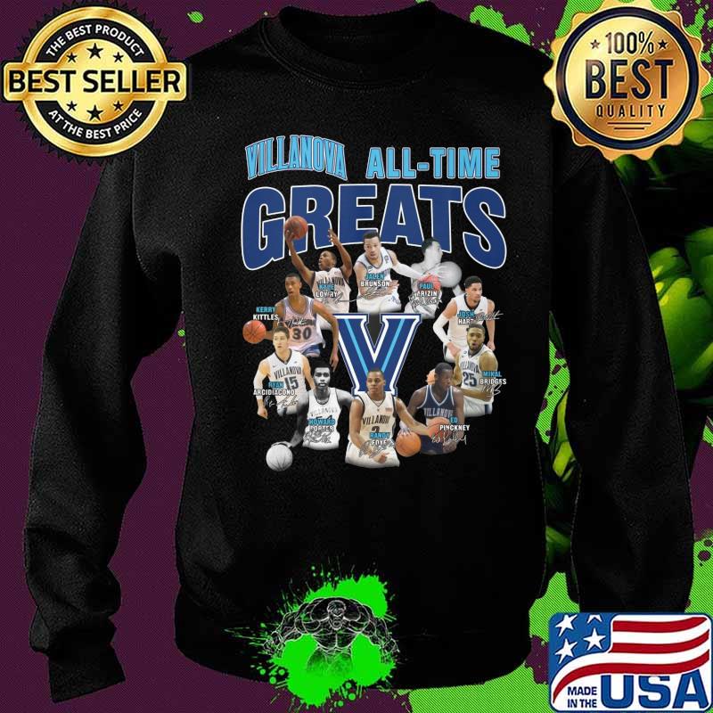Villanova wildcats all time great signatures s Sweater Villanova wildcats all time great signatures s Sweater