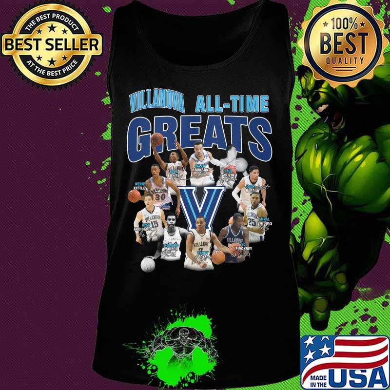 Villanova wildcats all time great signatures s Tank top Villanova wildcats all time great signatures s Tank top