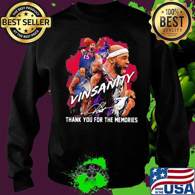 Vinsanity vince carter thank you for the memories signature s Sweater Vinsanity vince carter thank you for the memories signature s Sweater