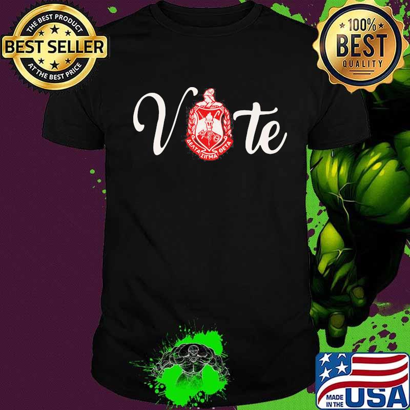 Vote delta sigma theta crest shirt