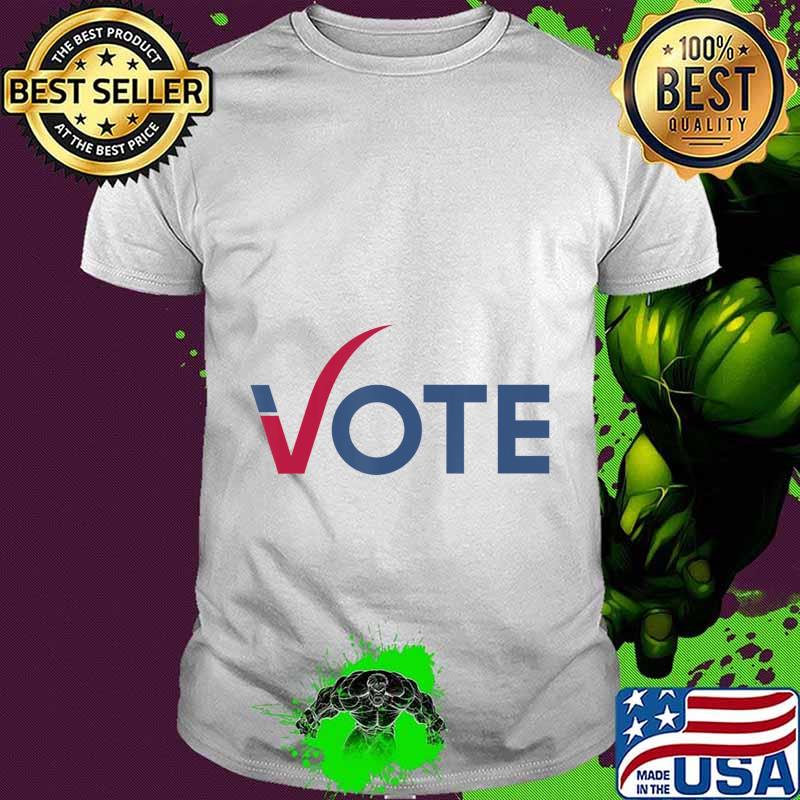 Vote Tshirt Women Men Cool Red Blue Election 2020 Graphic T-Shirt
