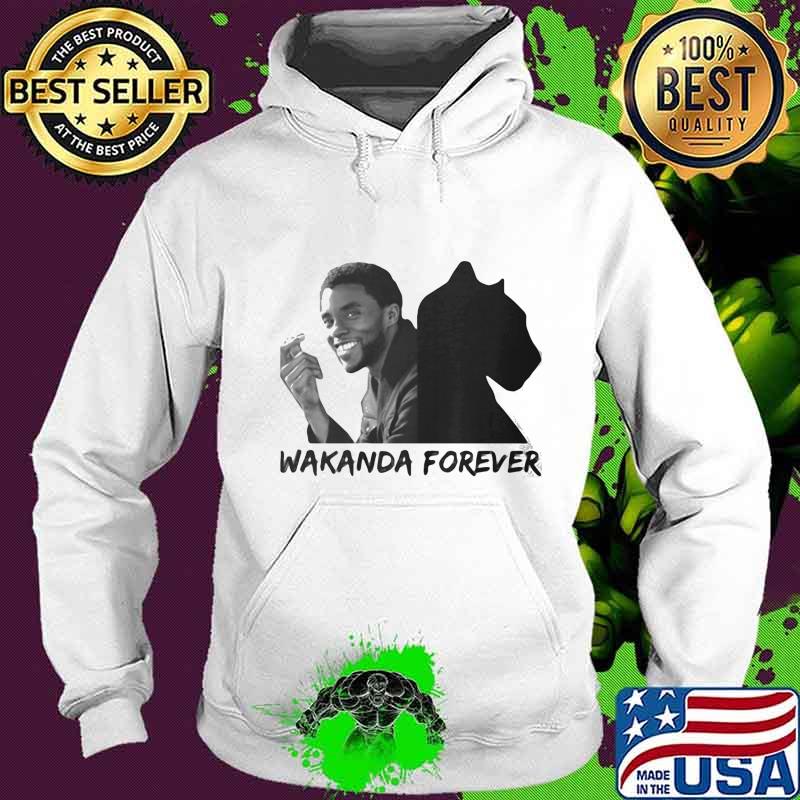 Wakanda forever black panther rip chadwick actor 2020 s Hoodie Wakanda forever black panther rip chadwick actor 2020 s Hoodie