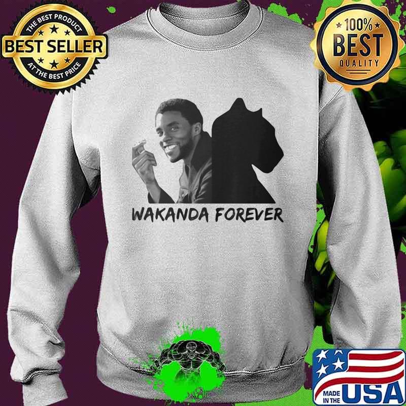 Wakanda forever black panther rip chadwick actor 2020 s Sweater Wakanda forever black panther rip chadwick actor 2020 s Sweater