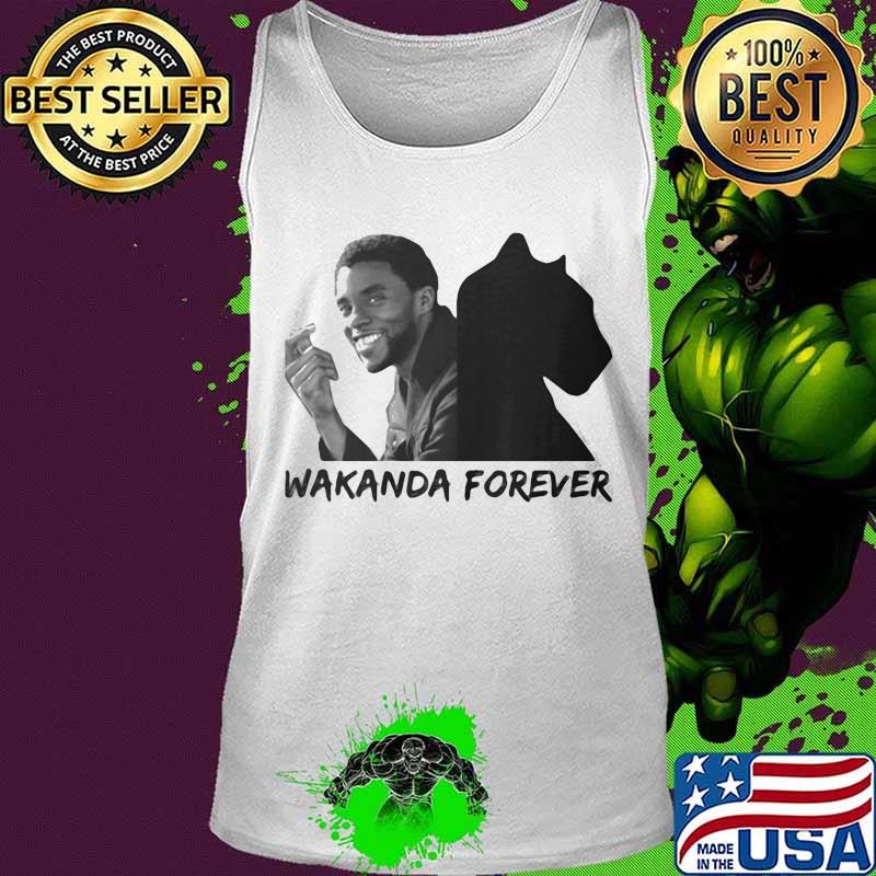 Wakanda forever black panther rip chadwick actor 2020 s Tank top Wakanda forever black panther rip chadwick actor 2020 s Tank top